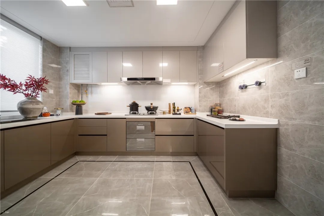 新中式风格家装设计室内装修效果图-厨房 新中式风格家装设计室内装修效果图-厨房